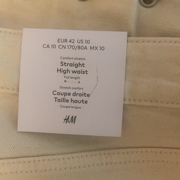 H&M Straight High Waist Jeans - Picture 6 of 8